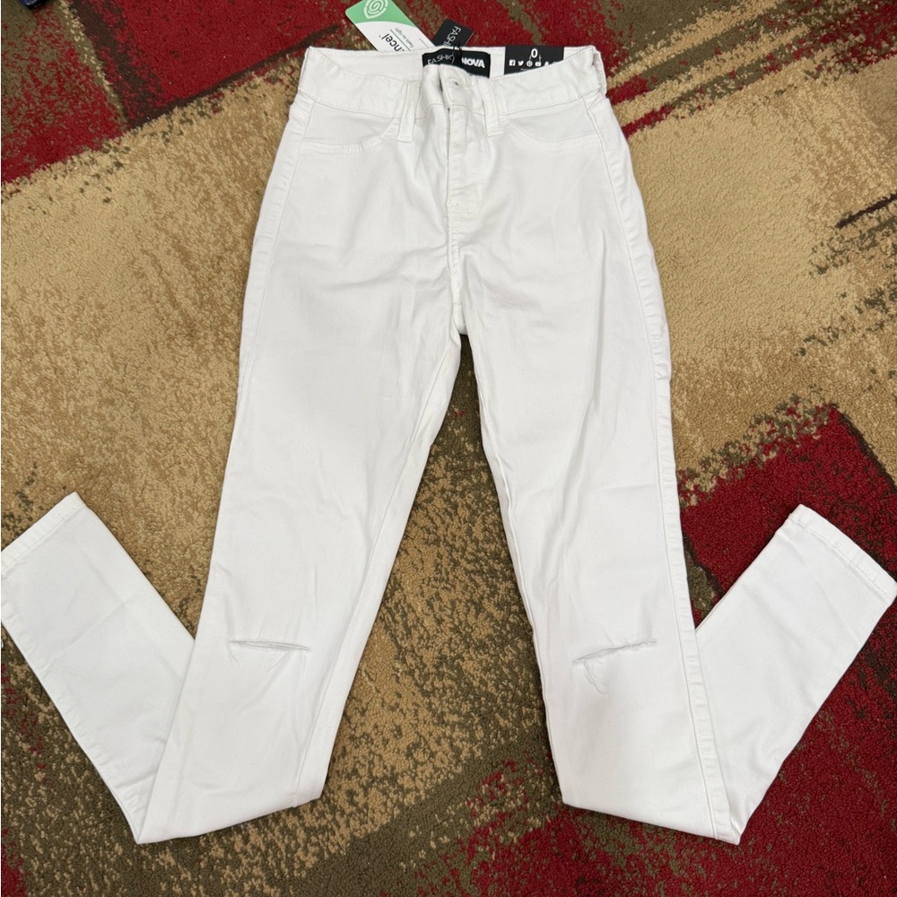 Fashion Nova Classic White Denim